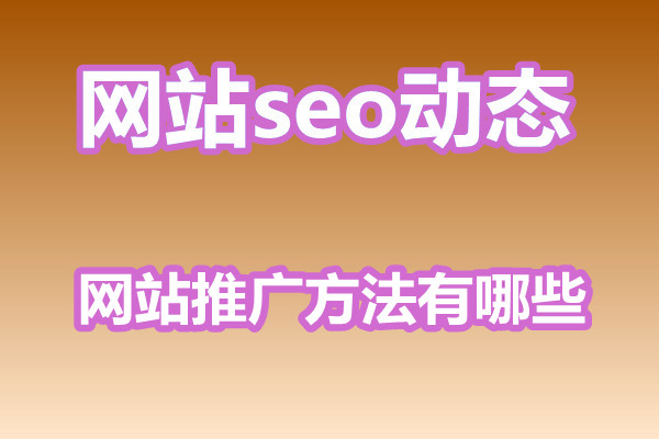 seo知识网干货分享：网站推广方法有哪些?